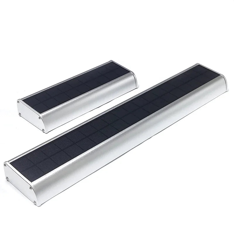 Solar Billboard Lights with Sensor Outdoor Automatic 4 Modes Lighting Solar LED Lamp Until Morning Outside for Street Wall Light