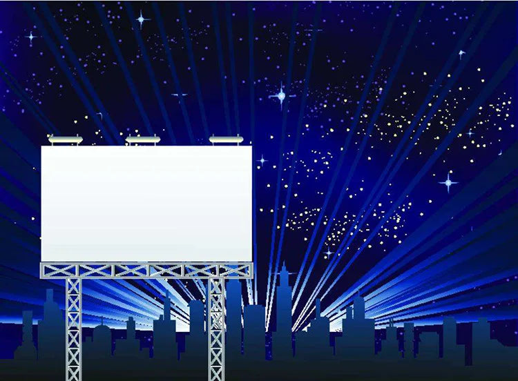Solar Billboard Lights with Sensor Outdoor Automatic 4 Modes Lighting Solar LED Lamp Until Morning Outside for Street Wall Light
