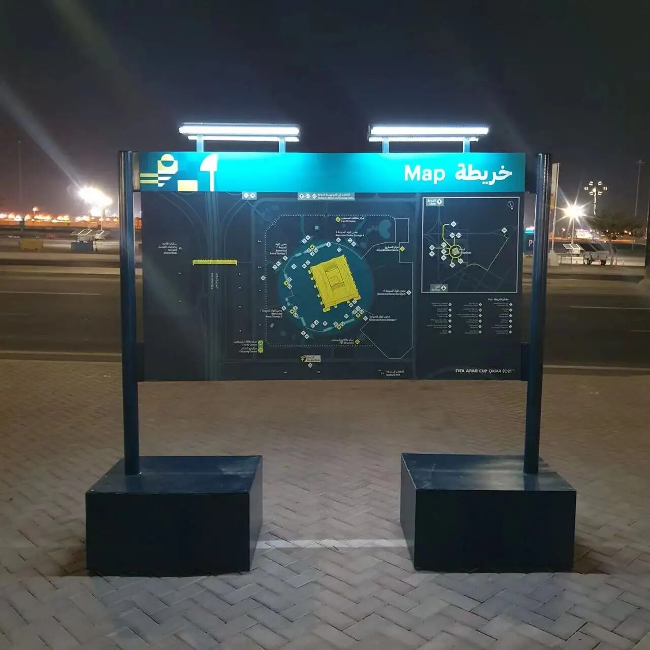 ACMESHINE 30/60/120CM Aluminium IP65 Solar Billboard Light Solar Real Estate Advertising Light Solar Wall Lamp Sign Light Outdoor