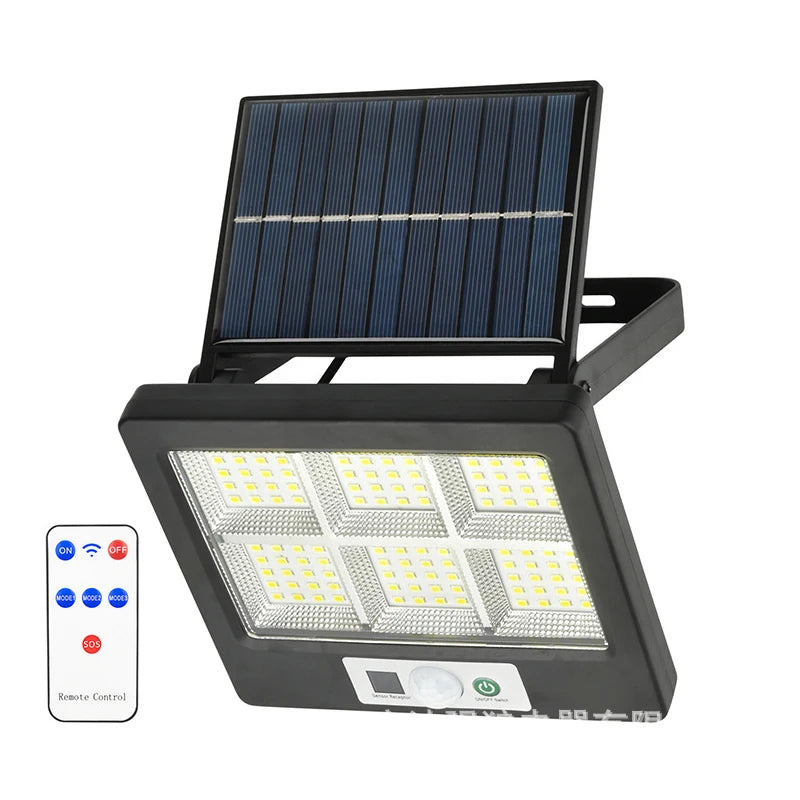Solar Powered Lights Courtyard Sensing Light Street Lamps High Brightness Floodlights Multifunctional Outdoor Lighting Wall Lamp