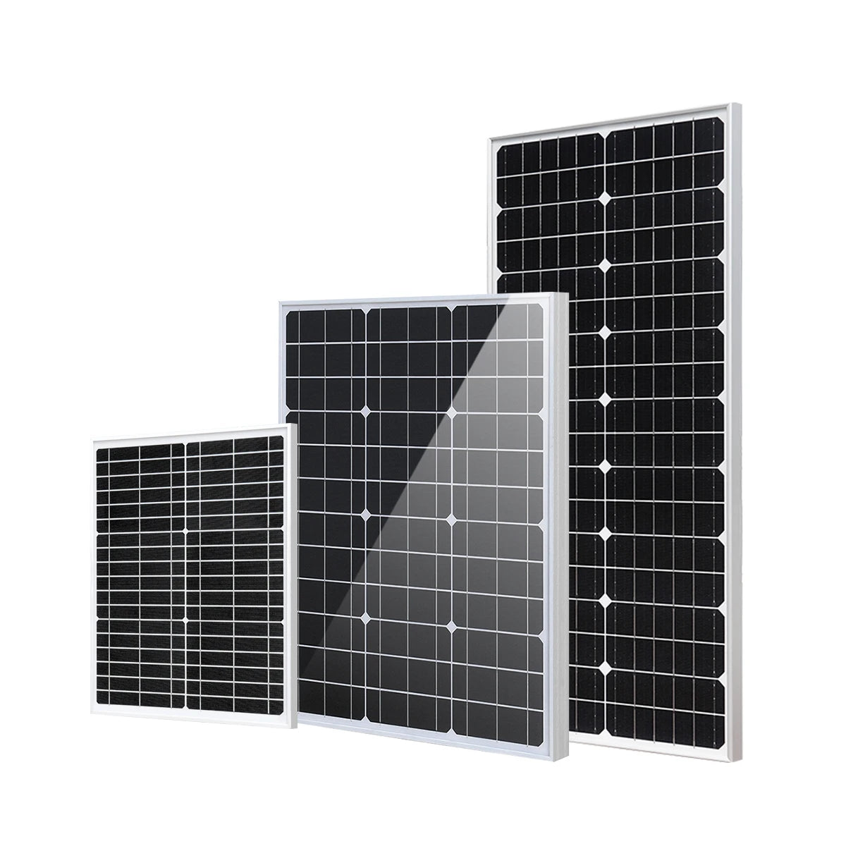 XINPUGUANG 10W 20W 50W Mono Solar Panel 18V High-Efficiency Monocrystalline PV Module Power Charger for RV Marine Rooftop Farm