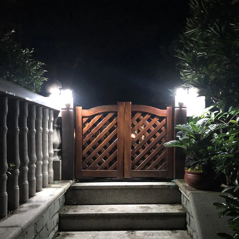 5000LM Outdoor Solar Lights Motion Sensor Solar Powered Lamp USB Rechargeable Wall Light Garden Decoration Landscape floodlight