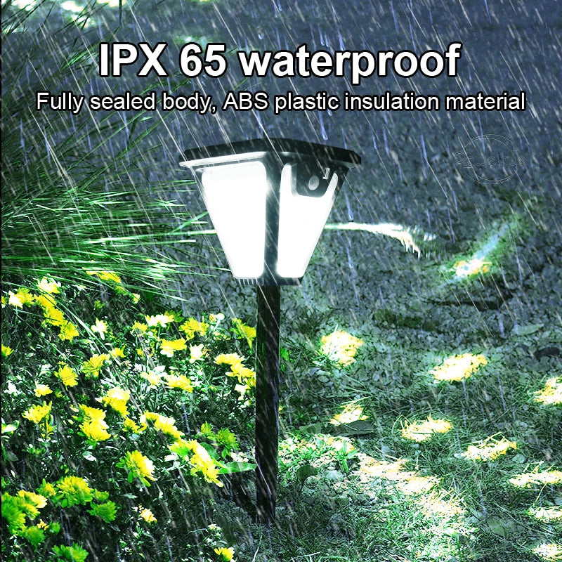 5000LM Outdoor Solar Lights Motion Sensor Solar Powered Lamp USB Rechargeable Wall Light Garden Decoration Landscape floodlight