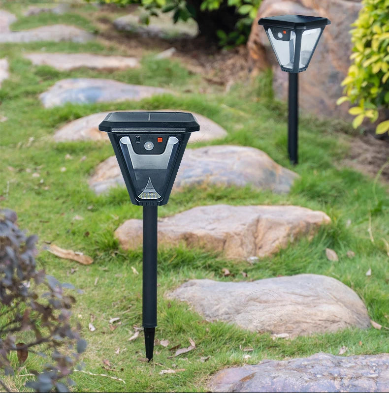 5000LM Outdoor Solar Lights Motion Sensor Solar Powered Lamp USB Rechargeable Wall Light Garden Decoration Landscape floodlight