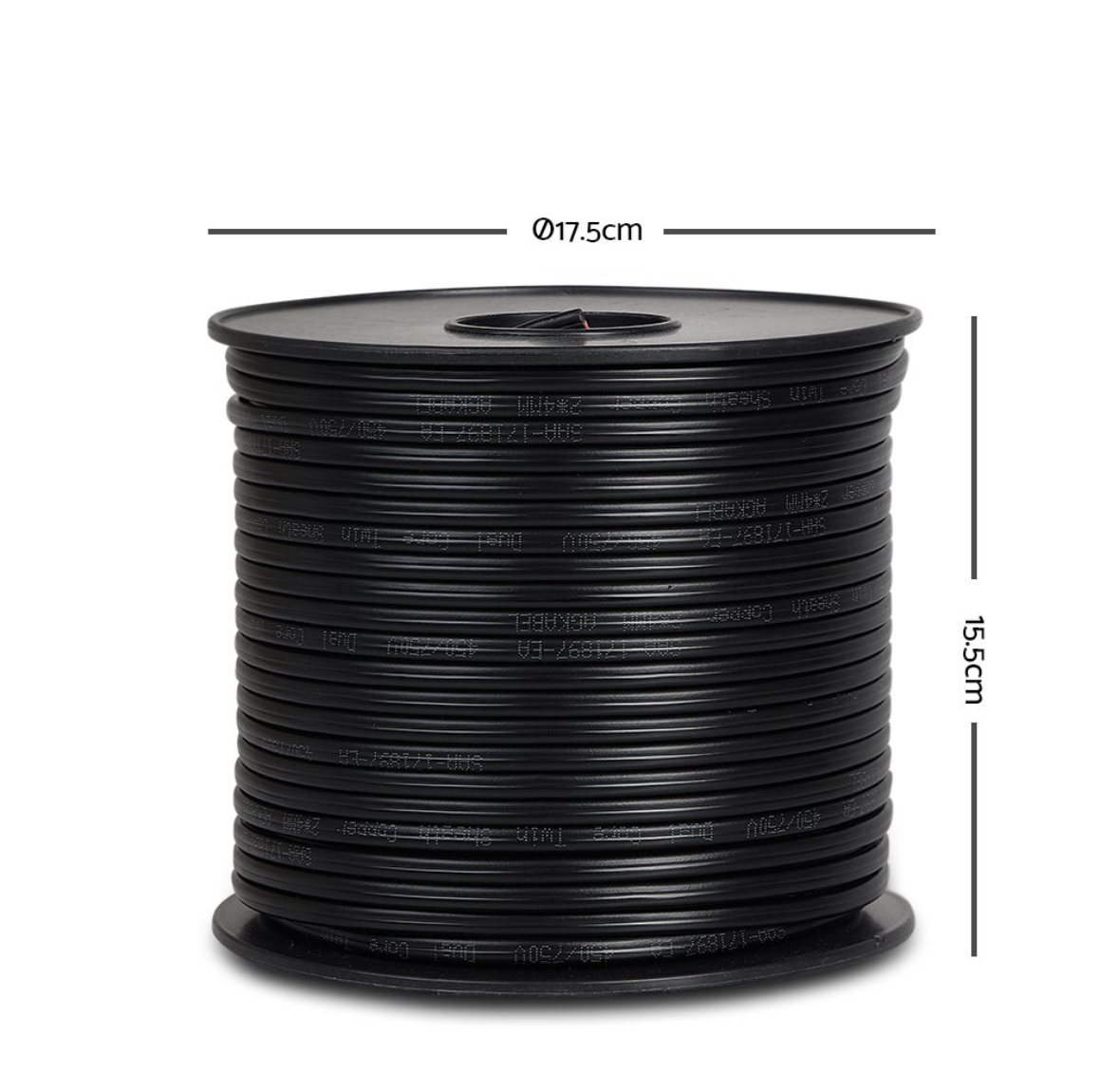 Cable package dimensions: 175mm * 155mm