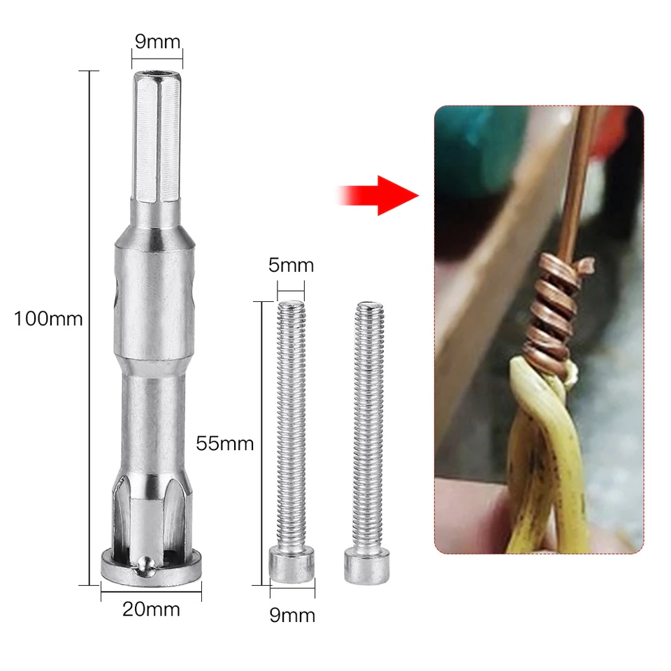 Automatic 2-5 Wire Stripper and Twister Tool. Specifications: Material: Steel Galvanized. Features: High hardness, Wear resistance.