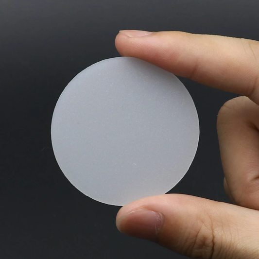 Round LED Light Diffuser Filter, Down Light Lamp Diffuser. Milk White 50 & 65mm Thickness 1.2mm