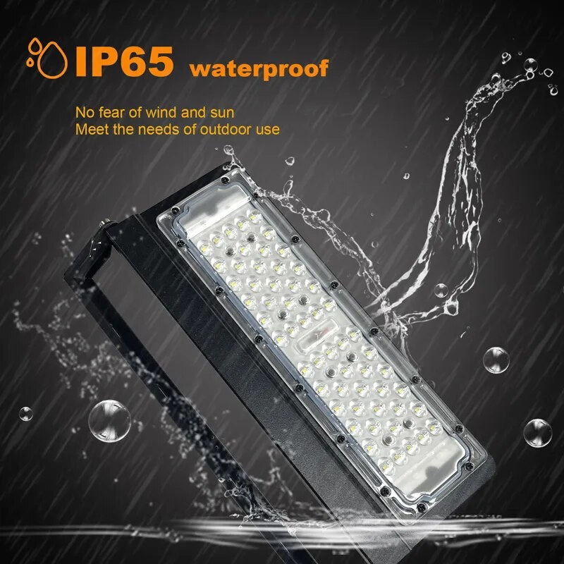 ACMESHINE 50W Super Solar Led Billboard Lights Aluminium Billboard Flood Lights IP65 Adjustable Bracket Advertising Lamp