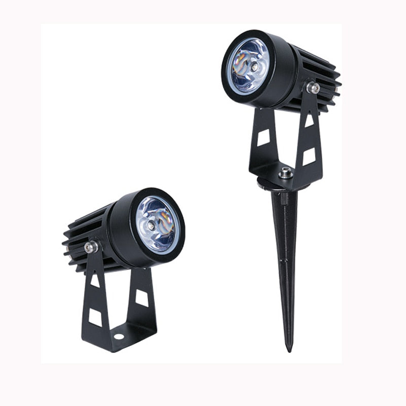 1W 3W LED Garden Lighting Outdoor Spike Lawn Lamp Waterproof Lighting Led Light Garden Path Spotlights DC12V