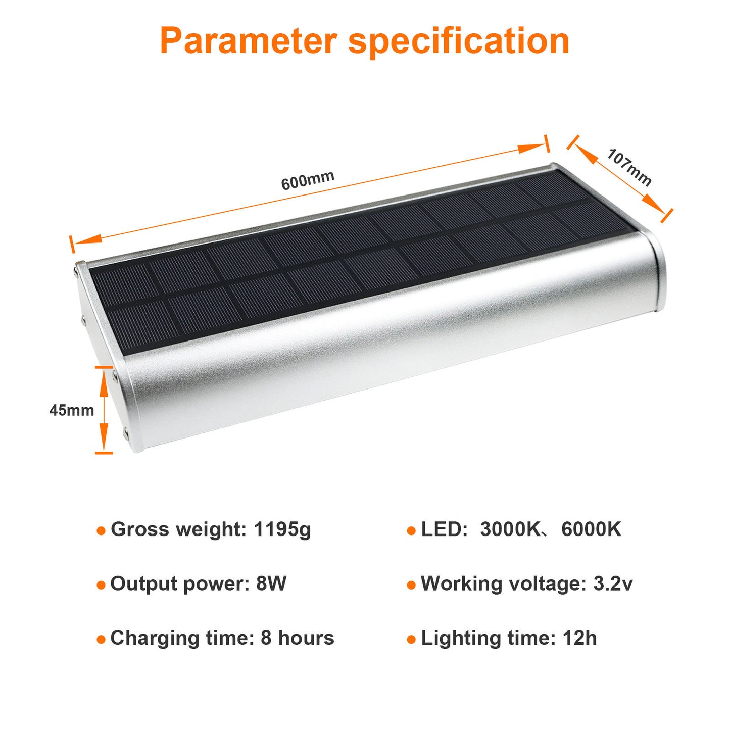 Billboard Solar Light Solar Outdoor Lighting Work 12h Automatic Sensing Super Bright Solar Lamp Outside for Sign Billboard Wall