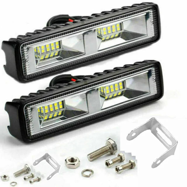 Aluminum Alloy Led Working Headlights Light 12-24v For Additional Led Headlights Universal Car Accessory Niva Lada 4x4 Tuning