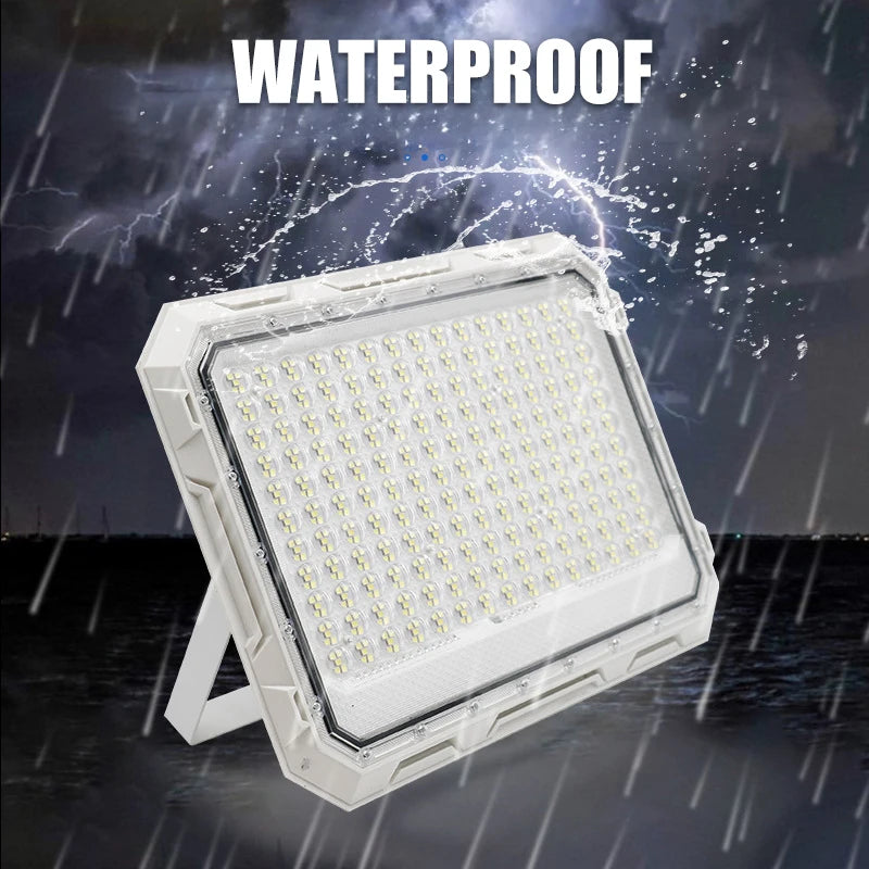 Solar Outdoor Courtyard Lights 5-in-1 LED Beads High-power Floodlights Waterproof Solar Lighting Garden Led Spotlights