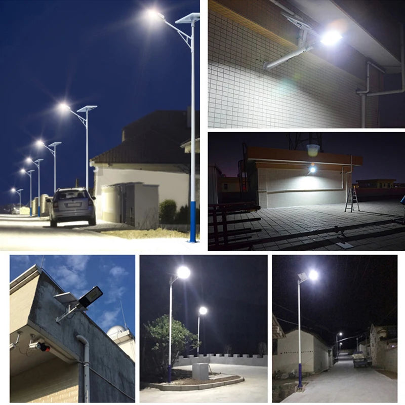 Super Bright Split solar street light Waterproof LED Solar Street Light Backyard Street Lamps Security Flood Lighting wall lamp