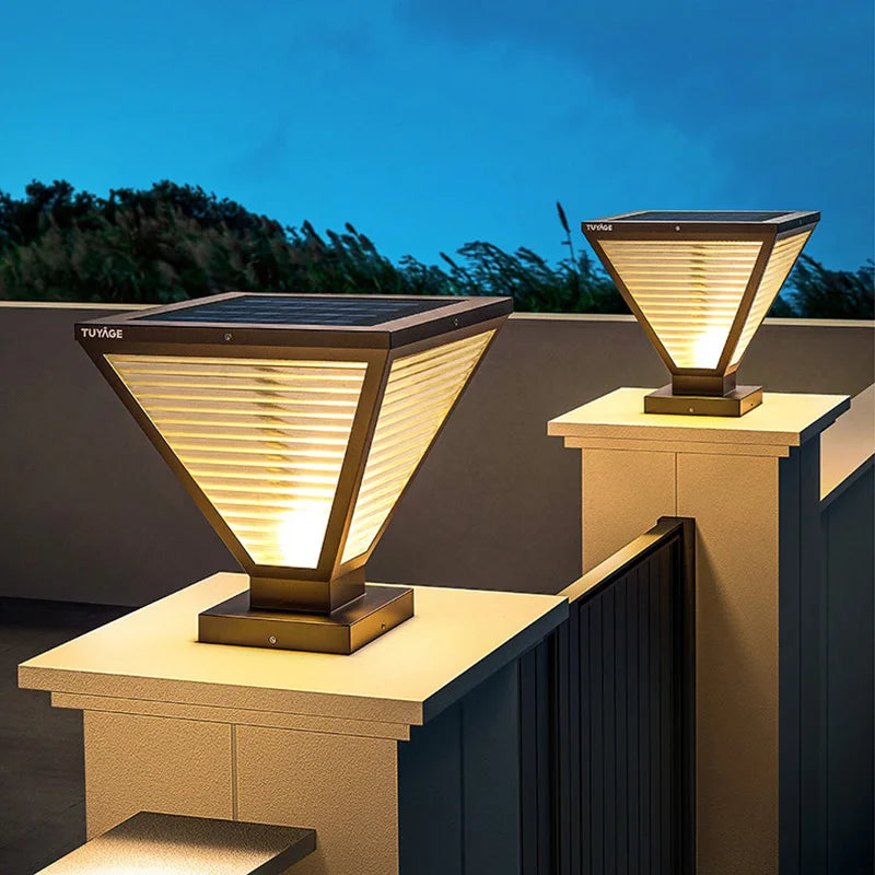 Outdoor column lights solar LED column lights non solar lights outdoor garden decorations outdoor garden lights