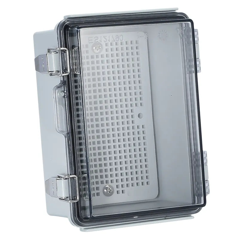 IP67 Waterproof Gray/Transparent Cover Enclosure Junction Box ABS Plastic Outdoor Electronic Instrument Hinge Case - Free Shipping