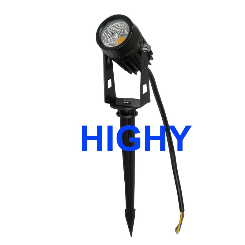 10PCS new 3W 5W LED Garden lighting Outdoor Spike Lawn Lamp Waterproof Lighting Led Light Garden Path Spotlights 12V-DC