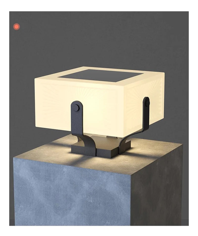 Solar Pillar Lights Home Decor Villa LED Wall Lamp Outdoor Waterproof Modern Gate Garden Lighting Solar Energy Super Bright Door