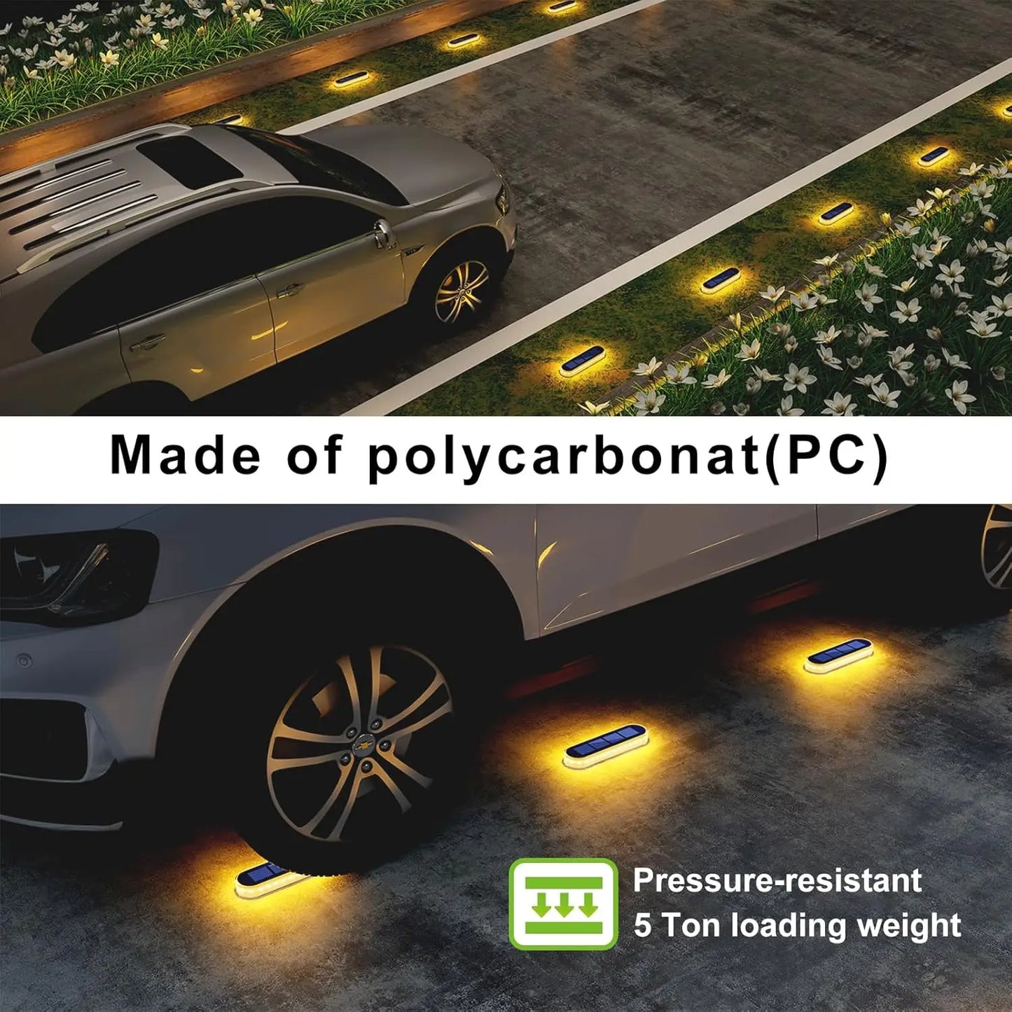 Quality Solar Deck Lights Auto On/OFF Outdoor Waterproof IP68 Led Solar Garden Step Lights for Stairs Fence Yard Patio Pathway