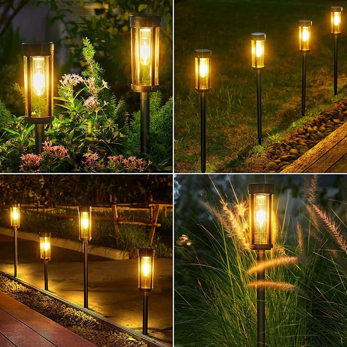 Solar Led Lights Outdoors Lighting Waterproof IP65 Garden Decorative Lamp Lighting for Yard Lawn Patio Garland  Landscape Light