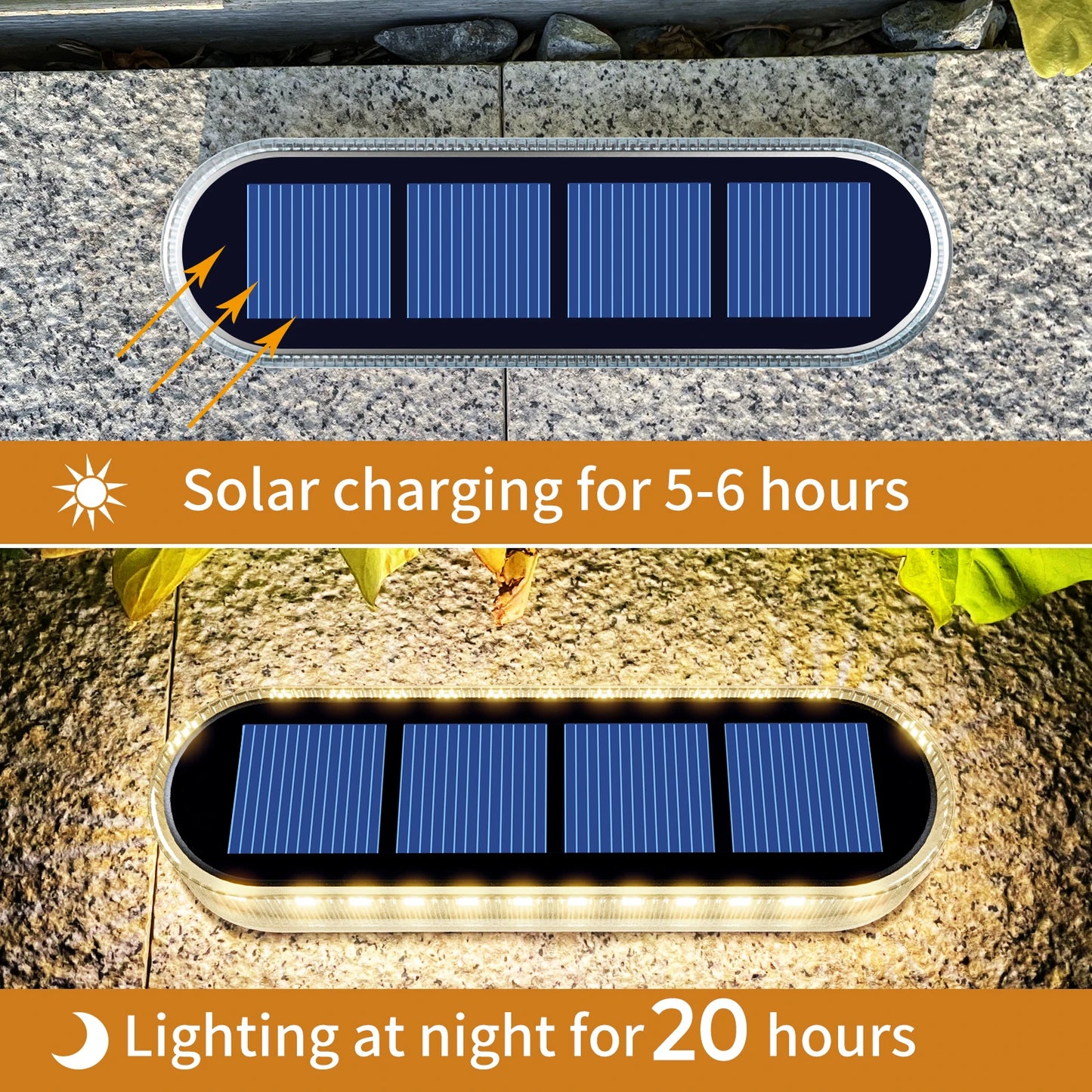 Quality Solar Deck Lights Auto On/OFF Outdoor Waterproof IP68 Led Solar Garden Step Lights for Stairs Fence Yard Patio Pathway