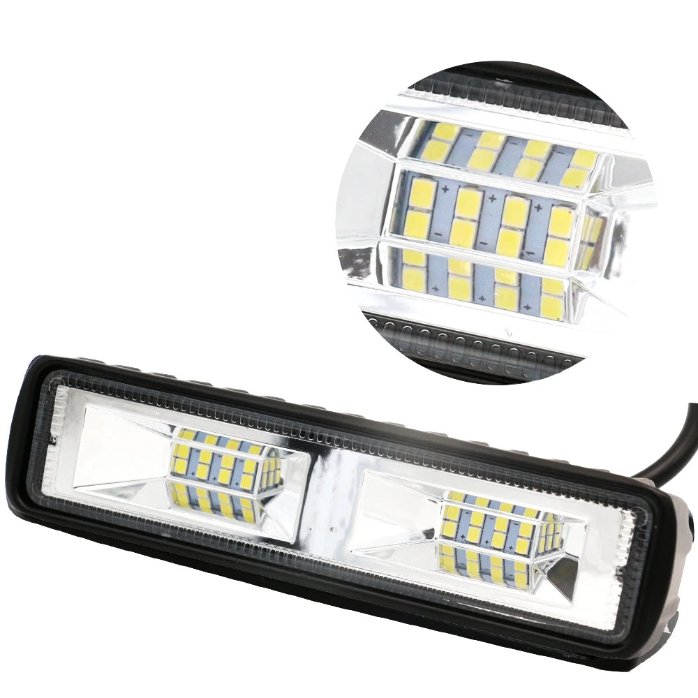 Aluminum Alloy Led Working Headlights Light 12-24v For Additional Led Headlights Universal Car Accessory Niva Lada 4x4 Tuning