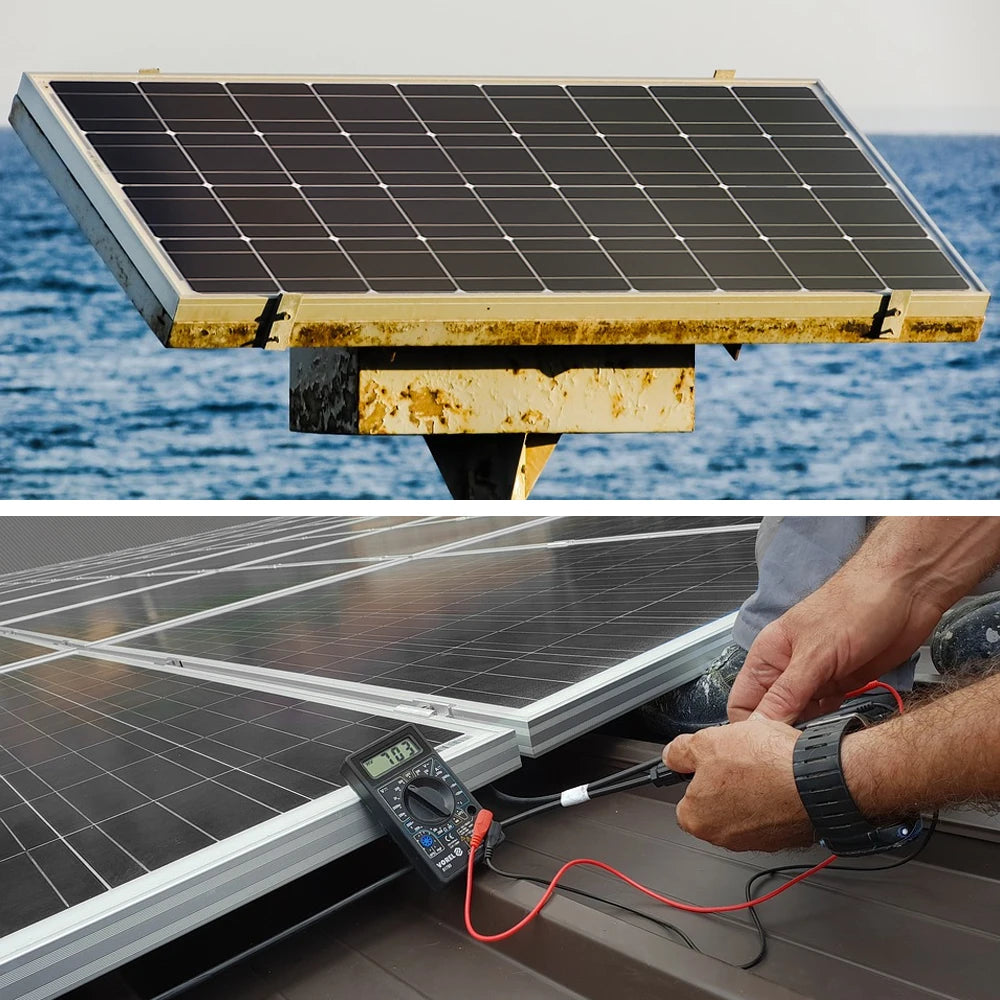 Metal Solar Panel Mounting Bracket 4pcs/set support Z-shaped Aluminium Roof holder Carvan Solar System installation accessories