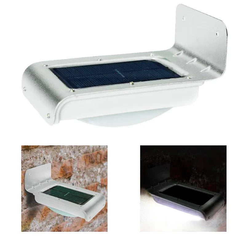 Solar Outdoor Sensor Light 16led Human Body Induction Garden Light Waterproof Solar Wall Light solar automatic light