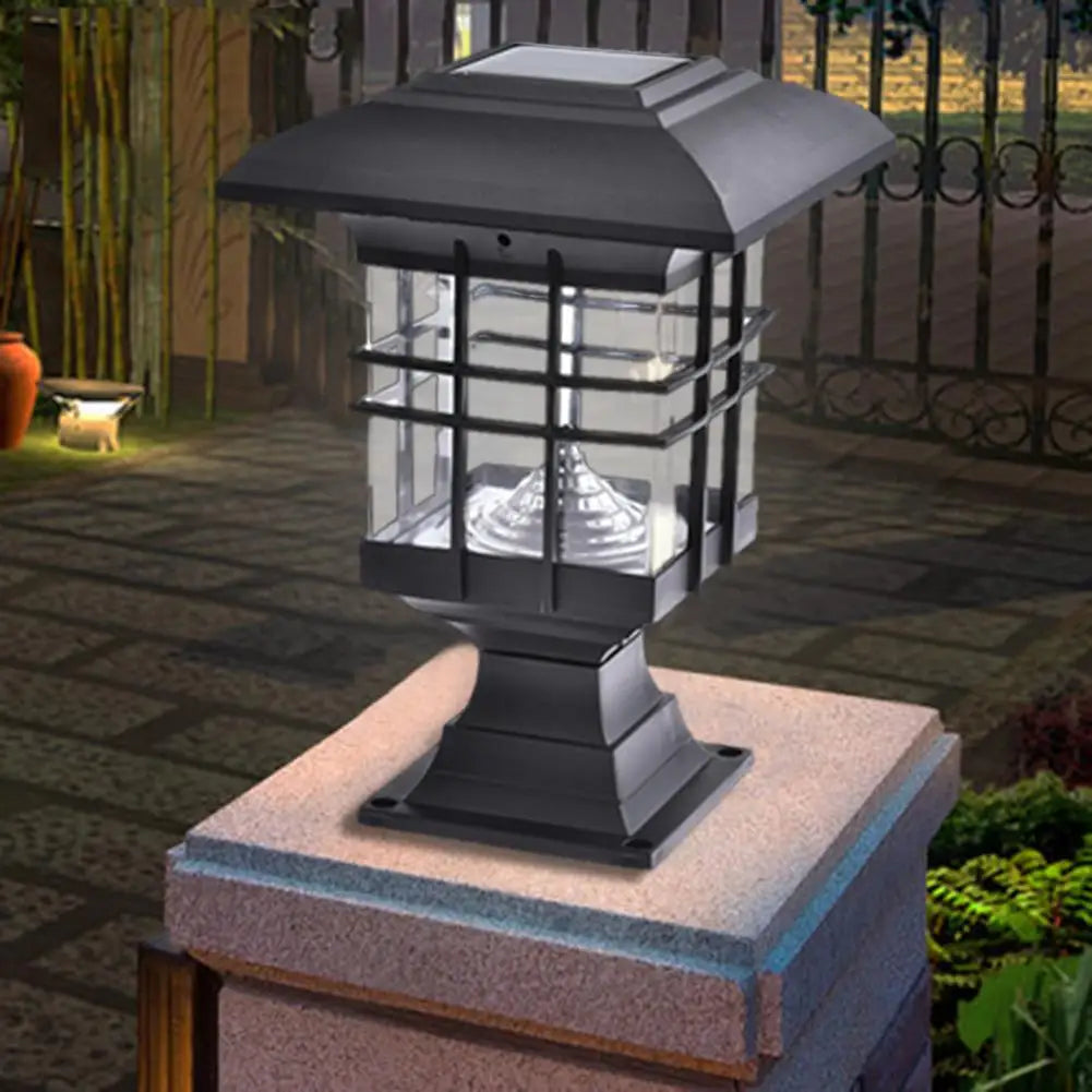 Solar Light Retro Solar LED Light Outdoor Garden Light Waterproof Landscape Lamp Yard Sconce Outdoor Solar Wall Lamp