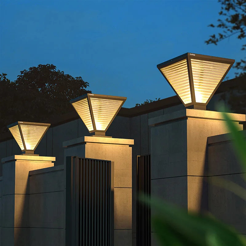 Outdoor column lights solar LED column lights non solar lights outdoor garden decorations outdoor garden lights