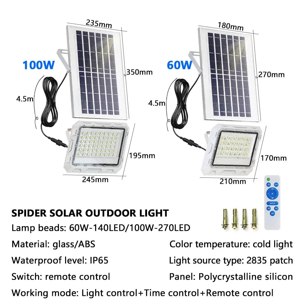 Motion Sensor LED Solar Lights Outdoor Home Garden Lighting Sunlight LED Solar Street Wall Lamp Human Waterproof Remote Control