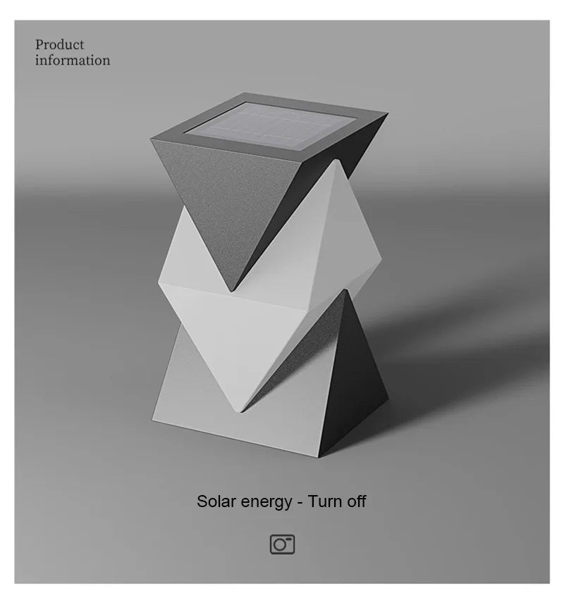 Solar Pillar Lights Outdoor Waterproof LED Wall Lamp Home Decor Modern Gate Garden Villa Lighting Solar Energy Super Bright Door