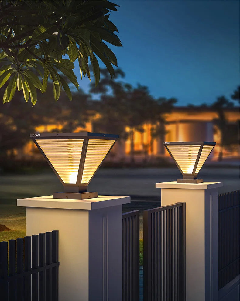 Outdoor column lights solar LED column lights non solar lights outdoor garden decorations outdoor garden lights