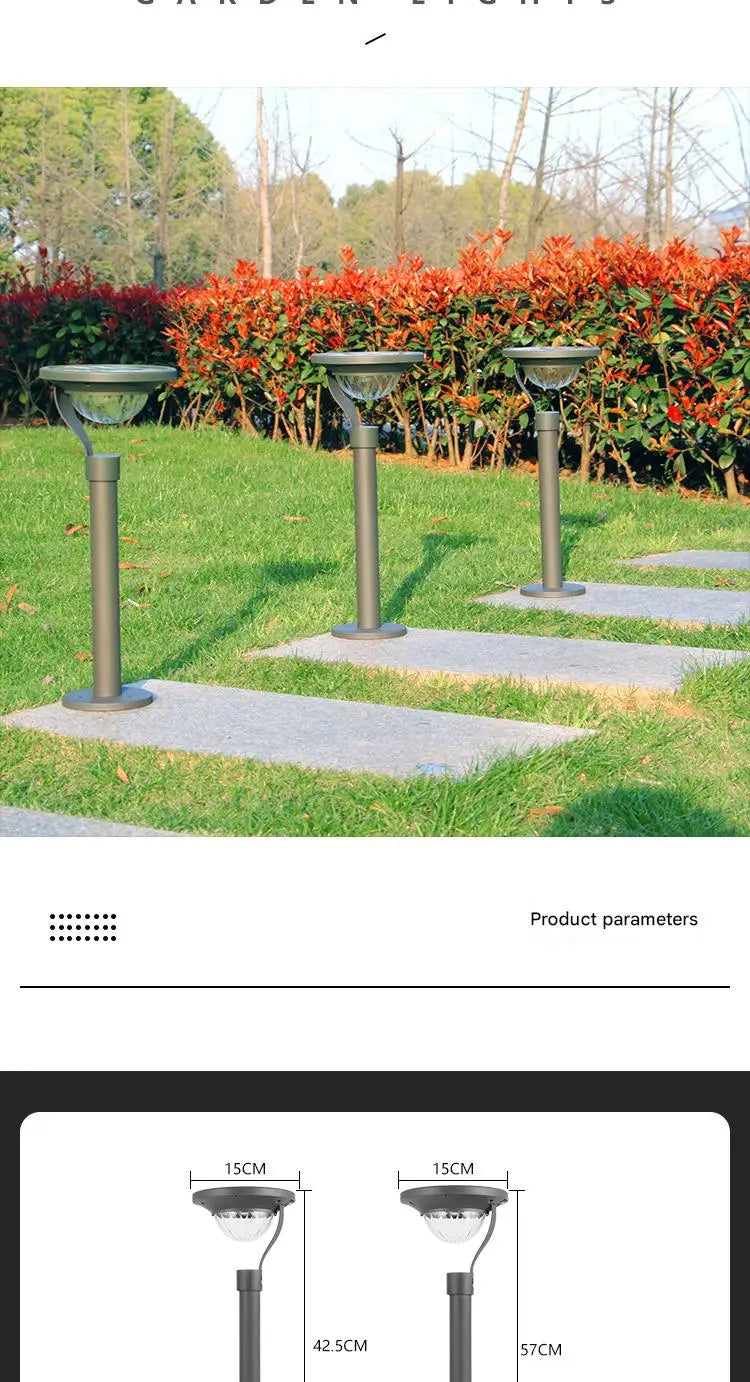 Solar Landscape Pathway Lights Super Bright Warm White Waterproof Solar Garden Lamp for Outdoor Pat Sidewalk Driveway Walk Way