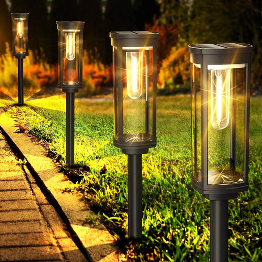 Solar Led Lights Outdoors Lighting Waterproof IP65 Garden Decorative Lamp Lighting for Yard Lawn Patio Garland  Landscape Light