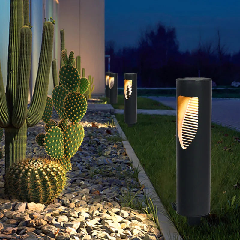 Outdoor lighting Garden Light Solar LED Light IP65 Lawn Lamp Modern Simplicity Solar Outdoor Lights Landscape Lawn Bollard Light