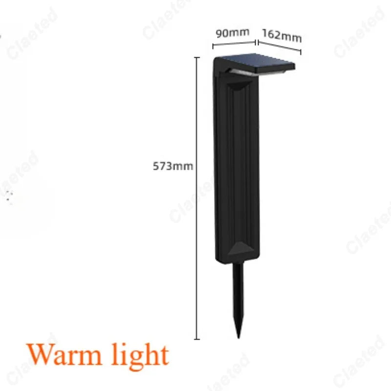 New LED Solar Courtyard Light for Home Outdoor Waterproof Villa Landscape Park Garden Lawn Atmosphere Decorative Lighting