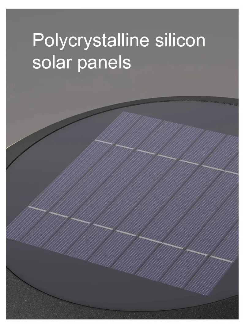 Solar Pillar Lights Outdoor Waterproof Home Decor LED Wall Lamp Gate Garden Lighting Decor Solar Energy Super Bright Door Villa