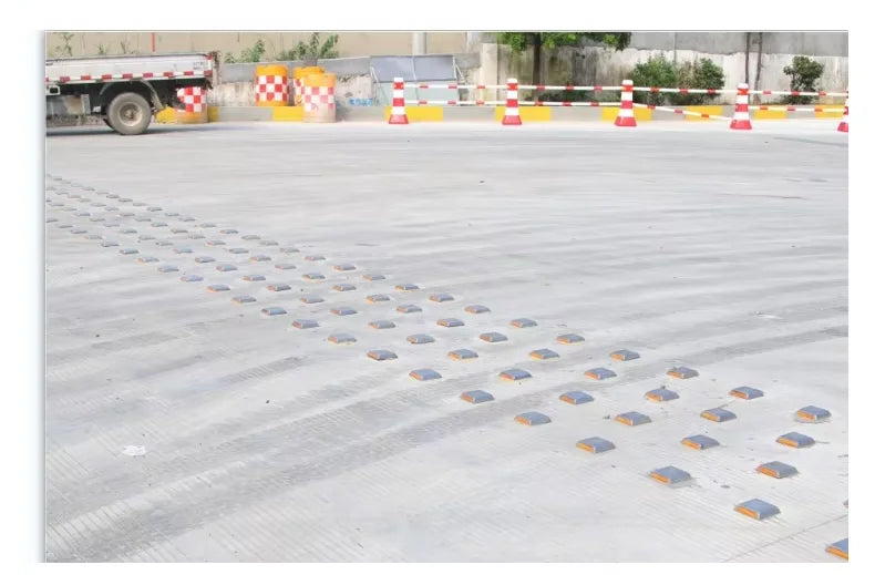 Outdoor Deck Lights 6 LED Solar Aluminum Road Stud for Road Safety Items