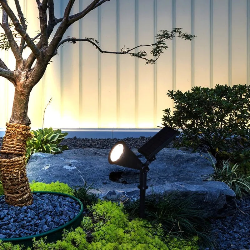 Outdoor 4/7LED Solar Lamp RGB Solar Lawn Light Garden Landscape Spotlights for Garden Yard Porch Lawn Ground Decoration