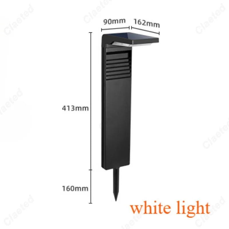 New LED Solar Courtyard Light for Home Outdoor Waterproof Villa Landscape Park Garden Lawn Atmosphere Decorative Lighting