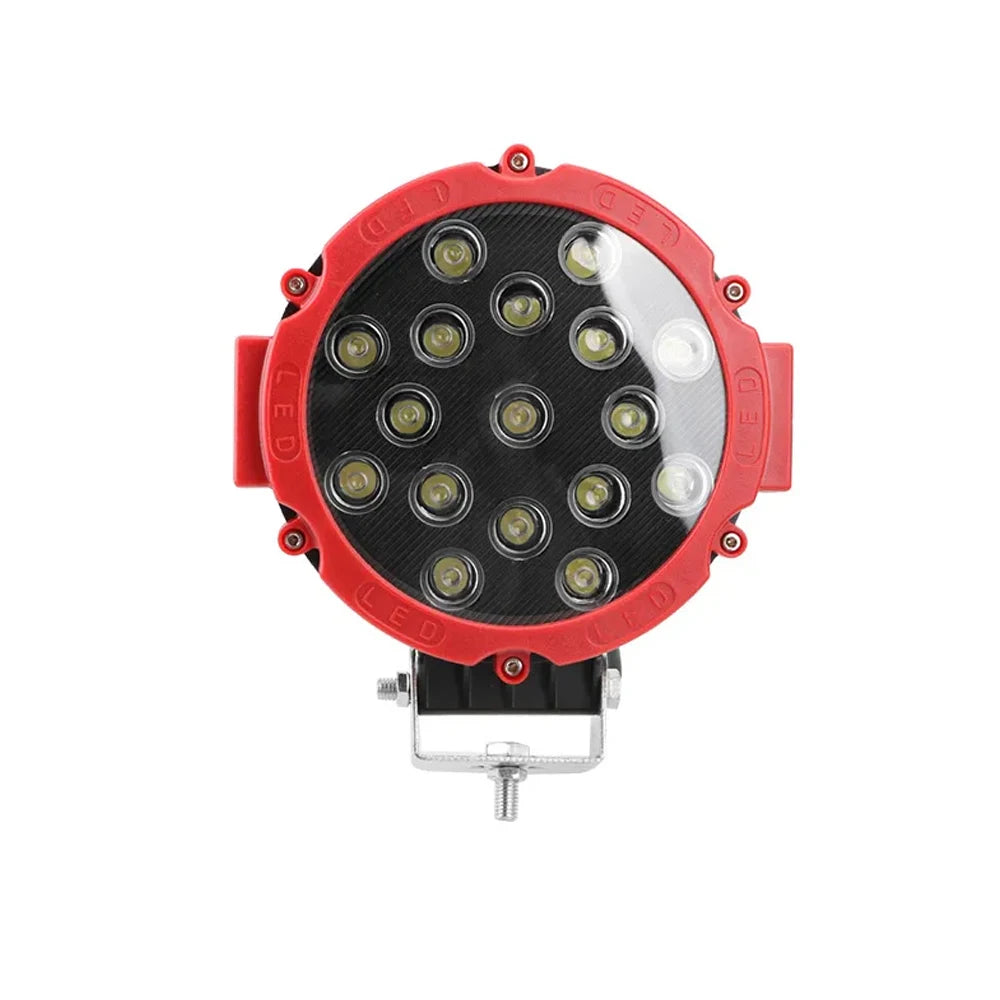 12V 51W Bright LED Light Off Road 4x4 Spotlight car Headlight Work Spot Lamp Automotive Car Accessories For Truck JEEP Hummer