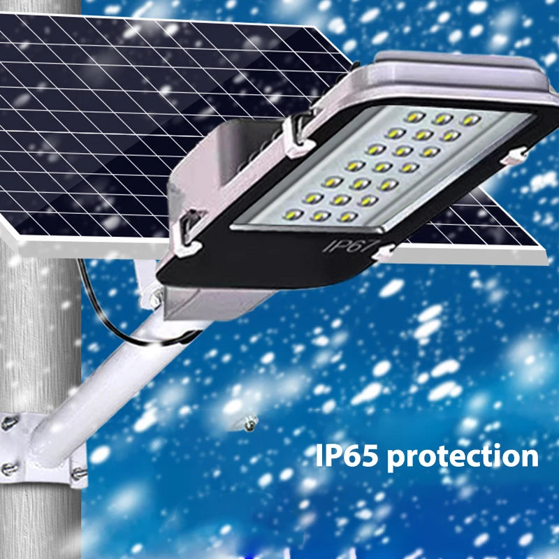 Super Bright Split solar street light Waterproof LED Solar Street Light Backyard Street Lamps Security Flood Lighting wall lamp