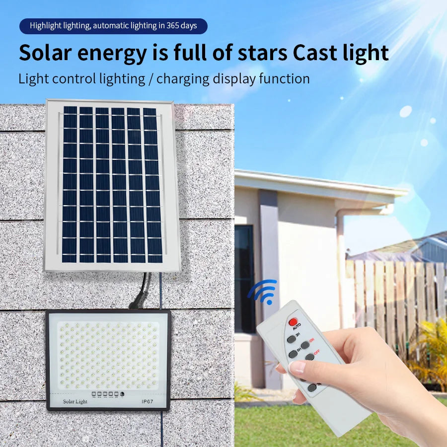 Solar Lights Outdoor Garden Solar Lamp IP67 Waterproof LED Solar Lights Sunlight Wall Lamp External Spotlight Garden Decor