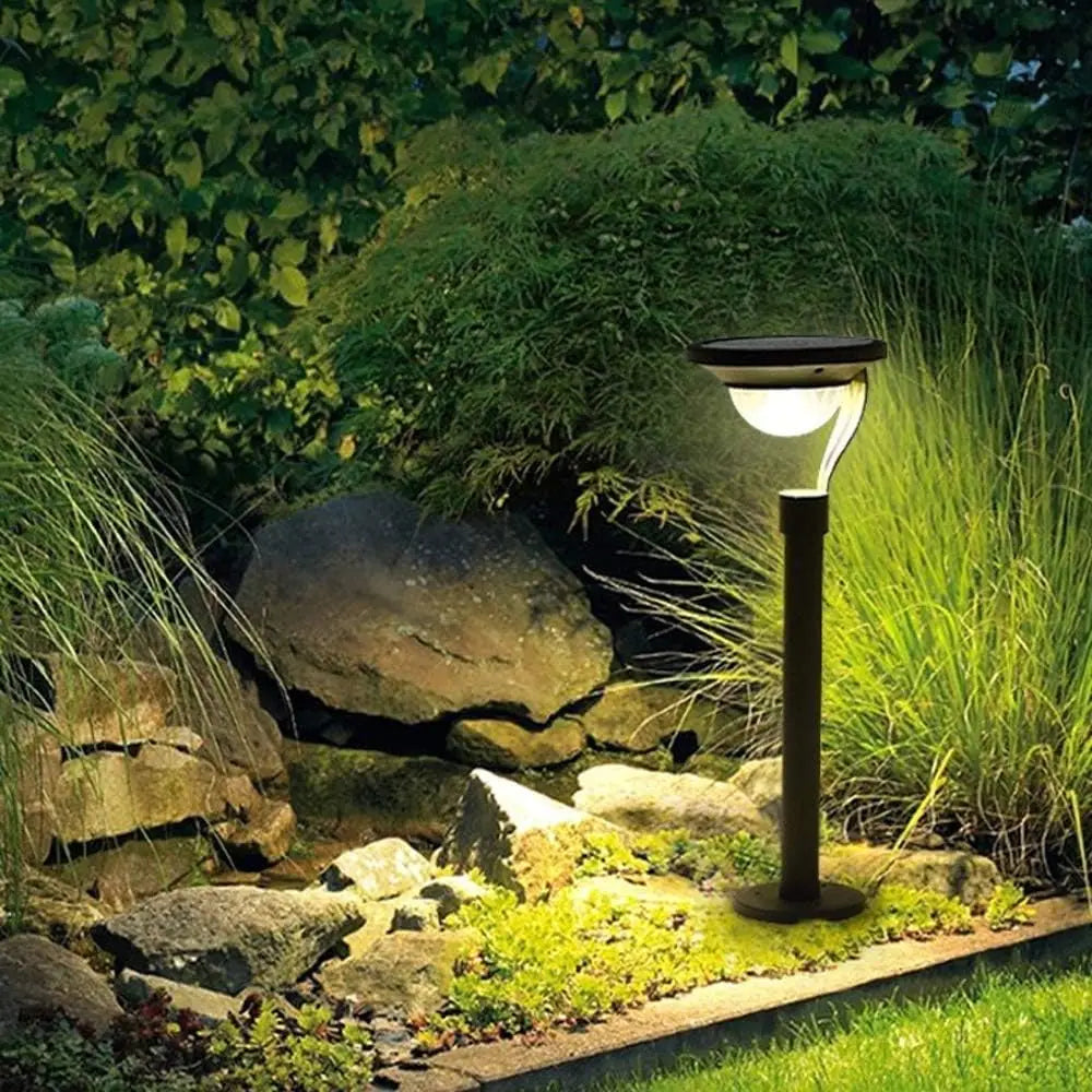 Solar Landscape Pathway Lights Super Bright Warm White Waterproof Solar Garden Lamp for Outdoor Pat Sidewalk Driveway Walk Way