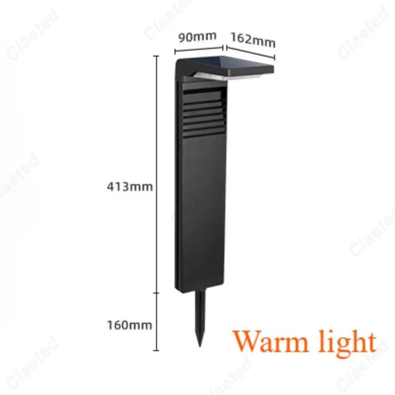 New LED Solar Courtyard Light for Home Outdoor Waterproof Villa Landscape Park Garden Lawn Atmosphere Decorative Lighting