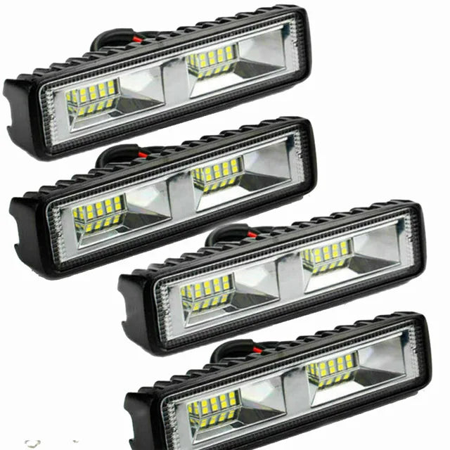 Aluminum Alloy Led Working Headlights Light 12-24v For Additional Led Headlights Universal Car Accessory Niva Lada 4x4 Tuning