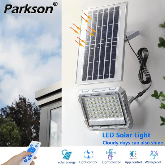 Motion Sensor LED Solar Lights Outdoor Home Garden Lighting Sunlight LED Solar Street Wall Lamp Human Waterproof Remote Control