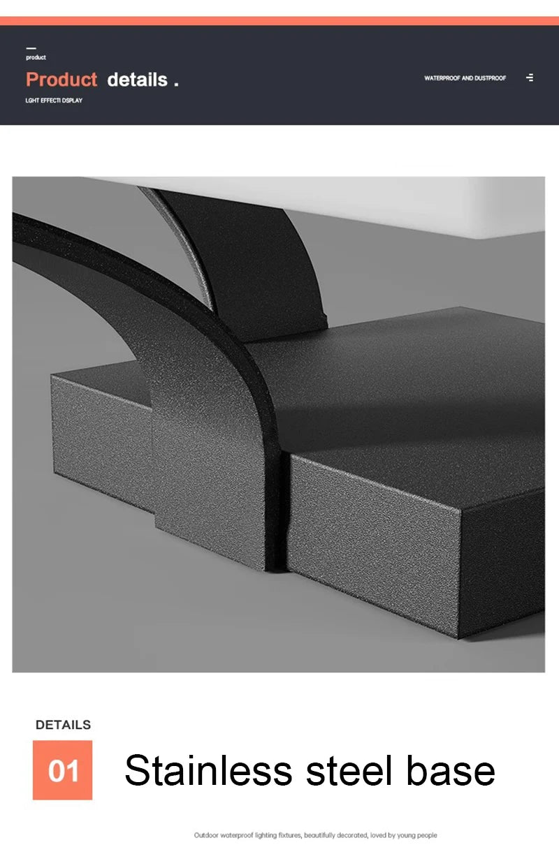 Solar Pillar Lights Home Decor Villa LED Wall Lamp Outdoor Waterproof Modern Gate Garden Lighting Solar Energy Super Bright Door