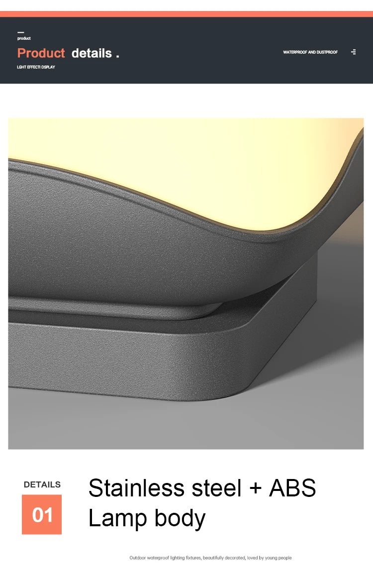 Solar Pillar Lights Outdoor Waterproof Lighting Solar Energy Doorpost Lamp LED Wall Lamp Home Decor Fence Villa Gate Garden Door