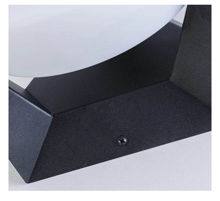 LED Solar Lights Outdoor Garden Light Column Lamps Post Light Waterproof Fence Gate Cap Light Lantern Head Lamp Patio Decoration